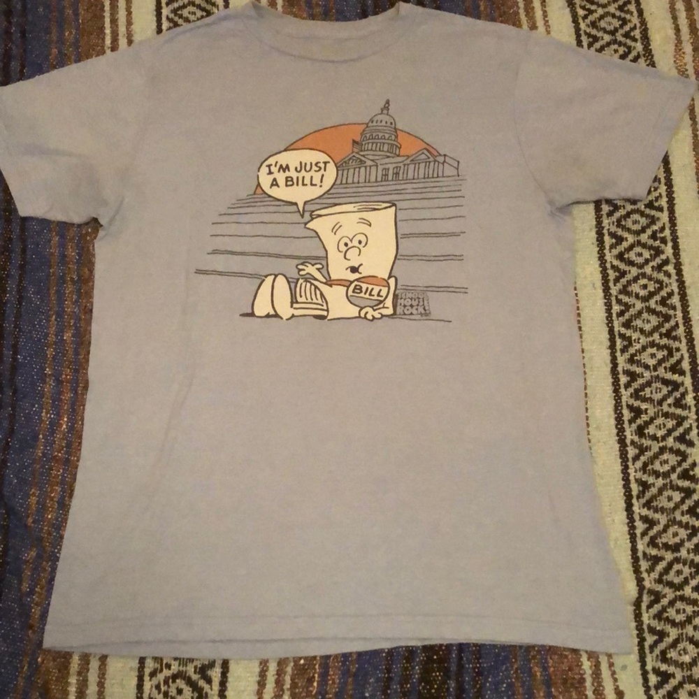 School House Rock I’m Just A Bill Tee Shirt